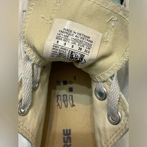 Converse Chuck Taylor All Star Women’s Size 8 Shoes
Mint Green Sneakers - Picture 5 of 11